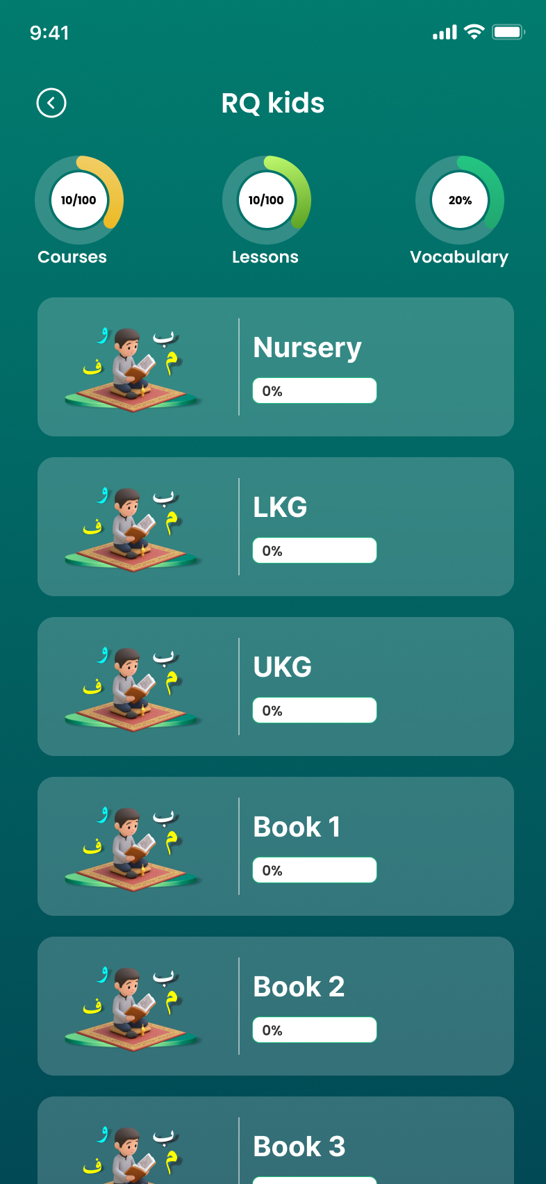 Free Qur'an courses from Nursery to advanced